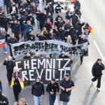 Die "Chemnitz Revolte" am 19.10.2024 auf einem Aufmarsch in Berlin (Quelle: Pressefuchs)